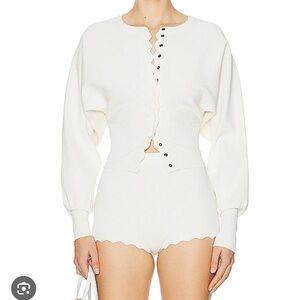 NWOT - Helsa Elvira Shorts in Cream, Size Small